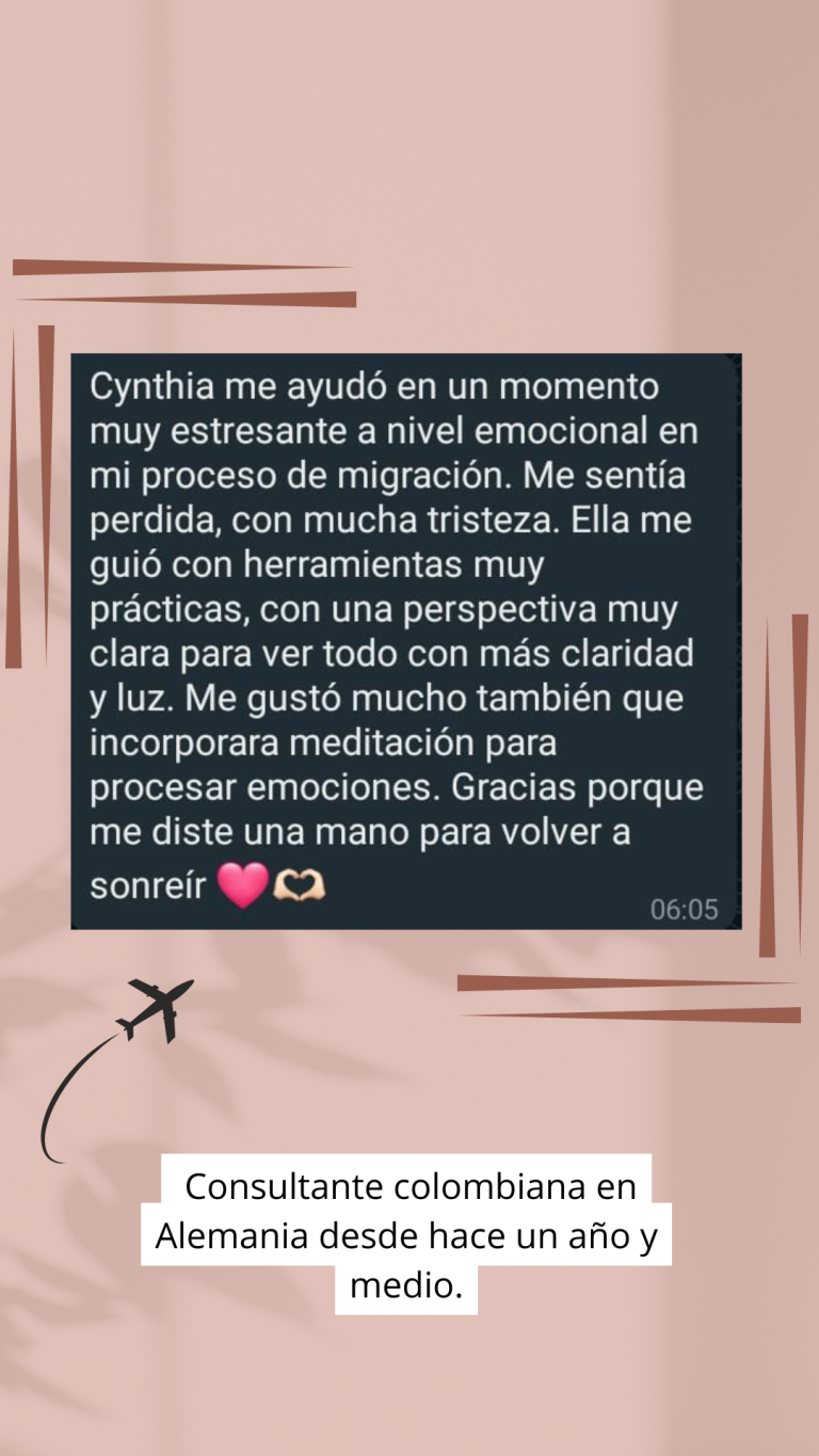 opiniones terapia migrante